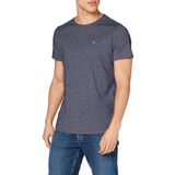 Tommy Jeans TJM XSLIM JASPE C NECK EXT Erkek T-shirt Twilight Navy XL