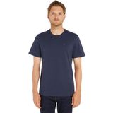 Tommy Jeans TJM XSLIM JERSEY TEE Erkek T-shirt BLACK IRIS XXL
