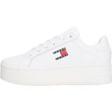 Tommy Jeans TJW FLATFORM SNEAKER Kadın Spor Ayakkabı White 39