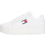 Tommy Jeans TJW FLATFORM SNEAKER Kadın Spor Ayakkabı White 41