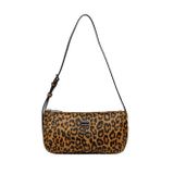 Tommy Jeans TJW Must Leopar Desenli Omuz Kadın Siyah Omuz Çantası AW0AW1800801R
