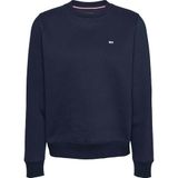 Tommy Jeans TJW REG S FLAG CREW Kadın Sweatshirt Dark Night Navy S