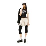 Tommy Jeans Yuvarlak Yaka Baskılı T-Shirt, S, 5003345097, Siyah, Kadın