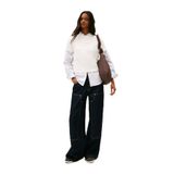 Tommy Jeans Yuvarlak Yaka Düz T-Shirt, S, 5003345111, Beyaz, Kadın
