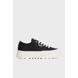 Tommy Jeans Zebra Desenli Platform Sneaker Ayakkabı Kadın Ayakkabı EN0EN03070 Bds - 2J9-Siyah
