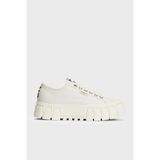 Tommy Jeans Zebra Desenli Platform Sneaker Ayakkabı Kadın Ayakkabı EN0EN03070 Ybı - Beyaz