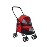 Tommy Kırmızı 67x47x98 cm Max 15 kg Evcil Hayvan Arabası