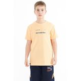 Tommy Life 11117 Kavun Içi Baskı Detaylı O Yaka Standart Kalıp Erkek Çocuk T-Shirt