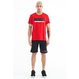 Tommy Life 81241Siyah Baskı Detaylı Bağcıklı Standart Kalıp Erkek Şort
