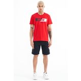 Tommy Life 81246 Lacivert Baskılı Detaylı Bağcıklı Erkek Şort