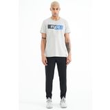 Tommy Life 84952 Lacivert Bağcıklı Fermuar Cepli Jogger Erkek Eşofman Alt