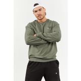 Tommy Life 85120 Çağla-Siyah Erkek Casual O Yaka Oversize Lastik Paça Eşofman Takımı