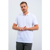 Tommy Life 87748 Beyaz Erkek Klasik Kısa Kol Dar Kesim Polo Yaka T-shirt