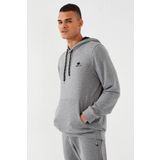 Tommy Life 87872 Klasik Gri Melanj Erkek Sweatshirt