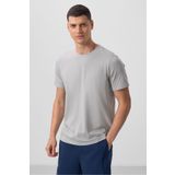 Tommy Life 87911 Basic Kısa Kol Standart Kalıp O Yaka Taş Erkek T-Shirt
