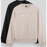 Tommy Life 88020 Siyah Camel 2'li Erkek Sweatshirt