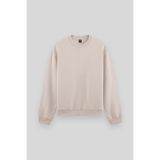 Tommy Life 88053 Bej Basic O Yaka Erkek Sweatshirt