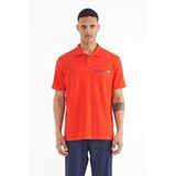 Tommy Life 88236 Fiesta Yazı Baskılı Standart Form Polo Yaka Erkek T-Shirt