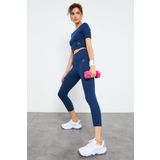 Tommy Life 95285 Indigo Yüksek Bel Kadın Tayt Takım