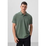 Tommy Life Açık Yeşil Standart Kalıp Basic Polo Yaka Erkek T-Shirt - 87768 - 2XL