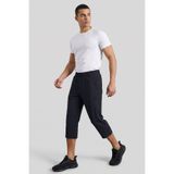 TOMMY LIFE Antrasit Bağcıklı Standart Kalıp Fermuar Cepli Aktif Spor Erkek Kapri - 83096