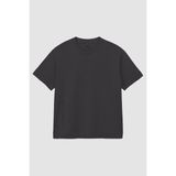 Tommy Life Antrasit Baskılı O Yaka Rahat Form Battal Büyük Beden Erkek T-Shirt - 88472 - 3XL