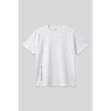 TOMMY LIFE Beyaz Baskılı O Yaka Rahat Form Battal Büyük Beden Erkek T-Shirt - 88472