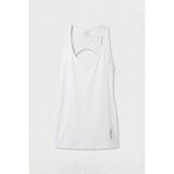 Tommy Life Beyaz Standart Fit Sırt Detaylı Performans Kadın Spor Atlet - 97297 - XL