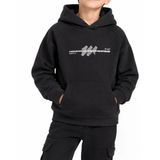 Tommy Life Erkek Garson Çocuk Kapüşonlu Siyah Sweatshirt 11324