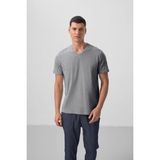 Tommy Life ERKEK T-SHİRT V YAKA G1 MELANJ - 2XL