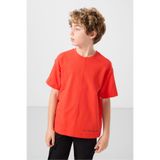 TOMMY LIFE Fiesta Pamuklu Yumuşak Dokulu Oversize Basic Erkek Çocuk T-shirt - 11297