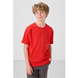 TOMMY LIFE Fiesta Pamuklu Yumuşak Dokulu Oversize Baskılı Erkek Çocuk T-Shirt - 11301