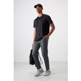 TOMMY LIFE Haki Ince Yumuşak Comfort Fit Erkek Eşofman Alt - 82119