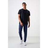 Tommy Life İndigo İnce Yumuşak Comfort Fit Erkek Eşofman Alt - 82119 - S