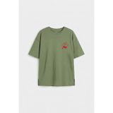 Tommy Life Kaktüs Oversize Kısa Kollu Baskılı Kız Çocuk T-Shirt - 75176