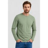 TOMMY LIFE Kaktüs Standart Fit Basic O Yaka Uzun Kollu İnce Erkek T-Shirt - 87997