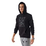 TOMMY LIFE Kapüşonlu Sweatshirt Hardal Kamuflaj Desen Baskılı Standart Kalıp, T07ER-87884
