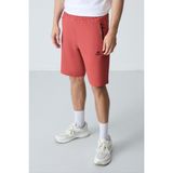 Tommy Life Kiremit Gizli Fermuar Arka Cepli Bağcıklı Standart Kalıp Erkek Şort - 81136 - 2XL