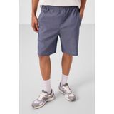 TOMMY LIFE Kot Lacivert Standart Fit Dokuma Hafif Esnek Chino Erkek Şort - 81292