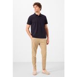 TOMMY LIFE Koyu Bej Standart Fit Dokuma Hafif Esnek Chino Erkek Pantolon - 82177, Koyu bej, XL