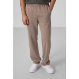 TOMMY LIFE Koyu Bej Yüzeyi Dokulu Rahat Form Palazzo Erkek Pantolon - 82164, Koyu bej, L