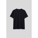 TOMMY LIFE Lacivert O Yaka Standart Fit Basic Kadın T-Shirt - 97311