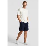 TOMMY LIFE Lacivert Oversize Fit Basic Kemer Detaylı Erkek Şort - 81285