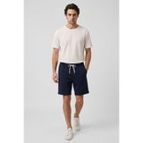 TOMMY LIFE Lacivert Standart Fit Basic Arka Cepli Erkek Şort - 81314