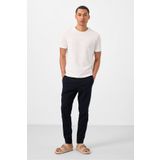 TOMMY LIFE Lacivert Standart Fit Dokuma Hafif Esnek Chino Erkek Pantolon - 82180