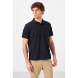 Tommy Life Lacivert Standart Kalıp Basic Polo Yaka Erkek T-Shirt - 87748 - 2XL