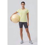 Tommy Life Limon Basic Kısa Kol Standart Kalıp O Yaka Kadın T-Shirt - 97144 - XL