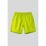 TOMMY LIFE Neon Sarı Hızlı Kuruyan Standart Fit Erkek Deniz Şortu - 81237, Neon sarı, S