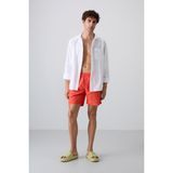 Tommy Life Oranj Hızlı Kuruyan Standart Fit Erkek Deniz Şortu - 81237 - XL - Turuncu