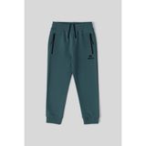 Tommy Life Orman Yeşili Fermuarlı Standart Fit Erkek Çocuk Eşofman Alt - 64042 - 7 - 8 Yaş